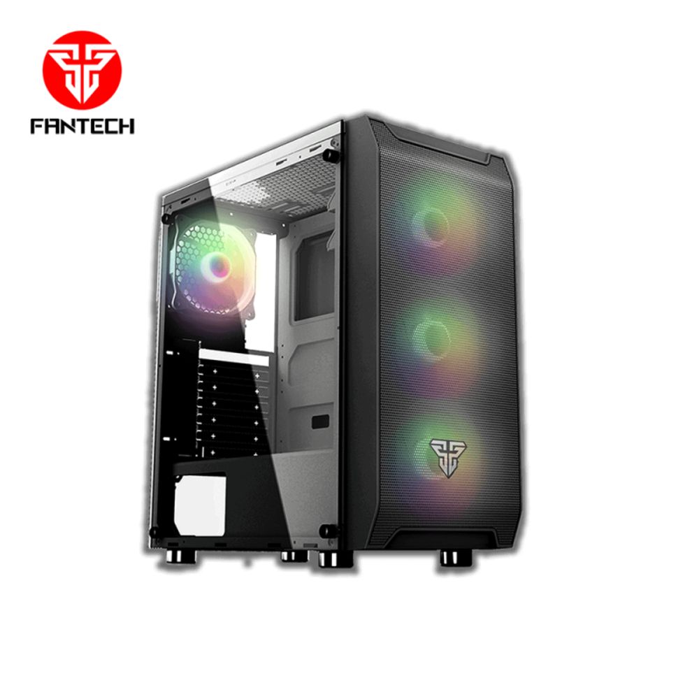 Kuciste Gaming Fantech CG80 Midi crno