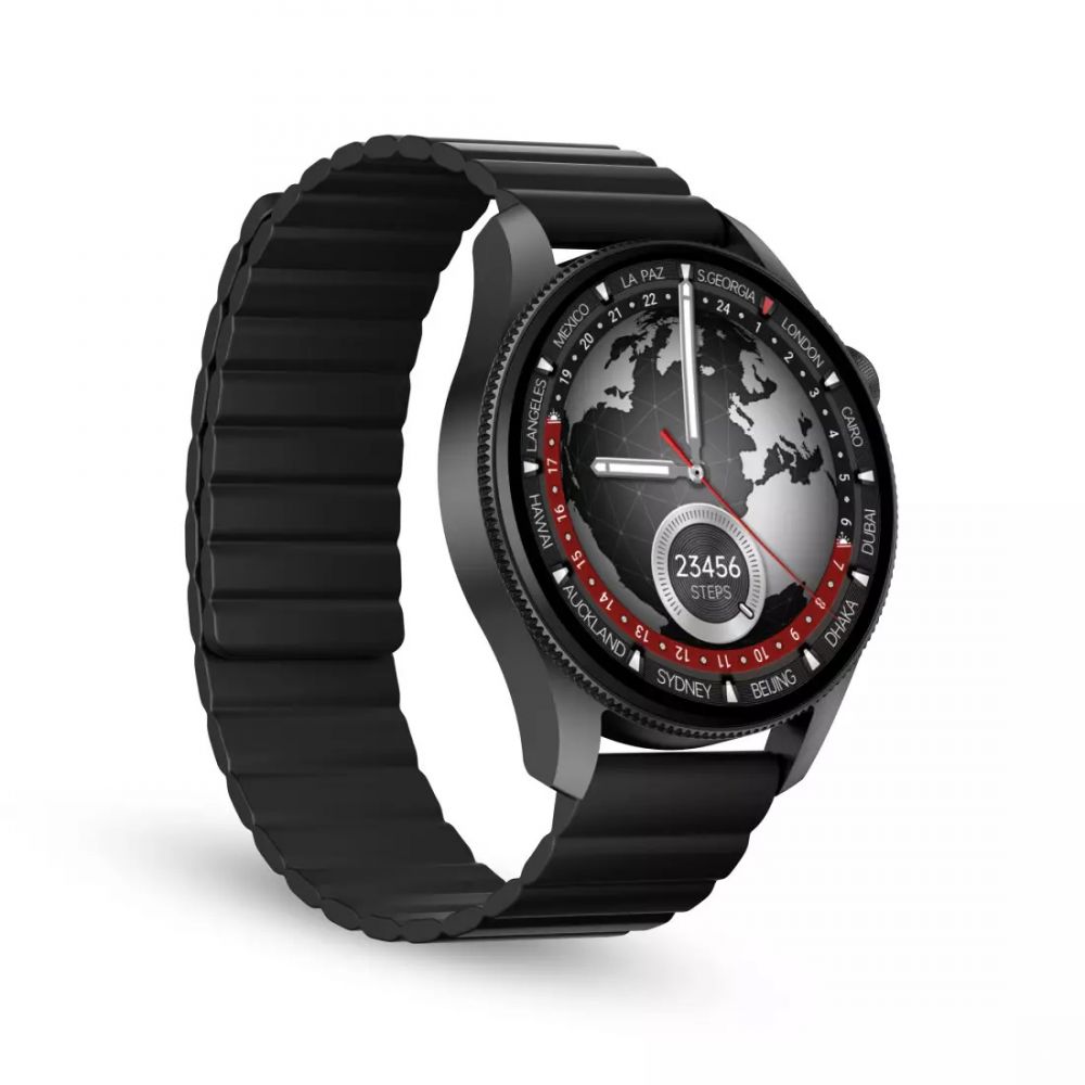 "Smart watch KSIX BXSW33N Horizon, 1.43"" Amoled, GPS,crni"