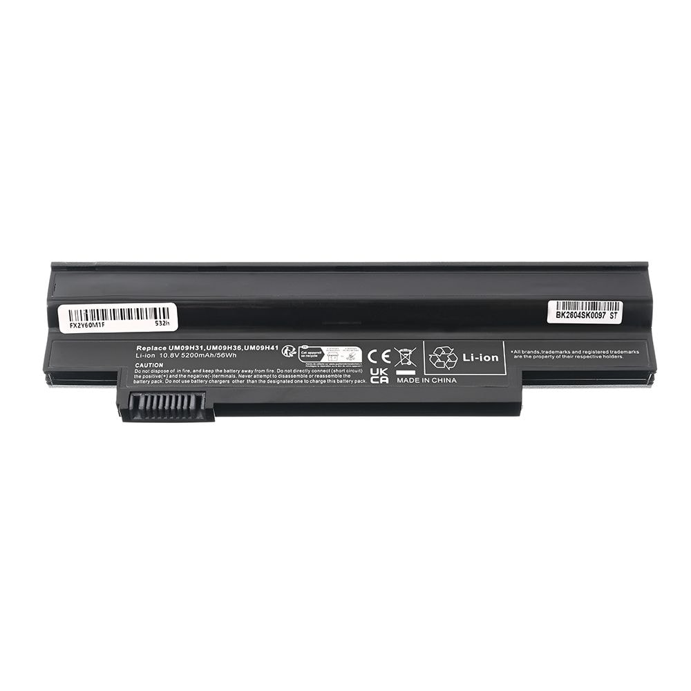 Baterija za laptop Acer Aspire One 532H 11.1V 5200mAh HQ2200 M