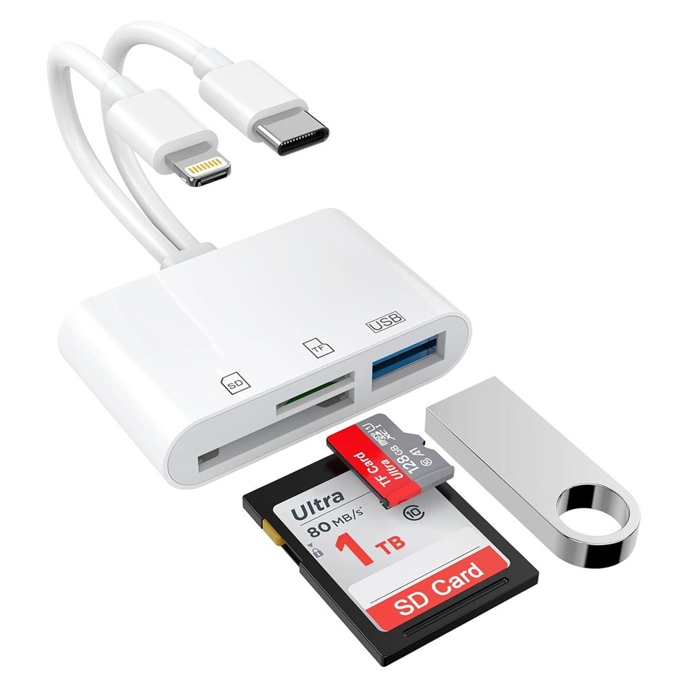 Adapter Lighting, Type C na SD card Kamera citac JWD-TC 24