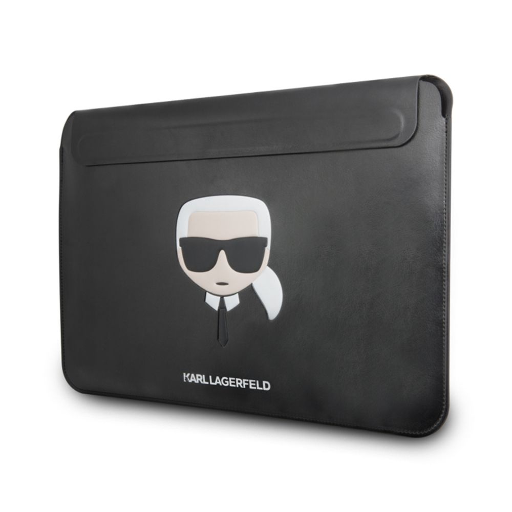 "Torba za laptop Karl Lagerfeld Sleeve Ikonik 16"" crna (KLCS16KHBK)"
