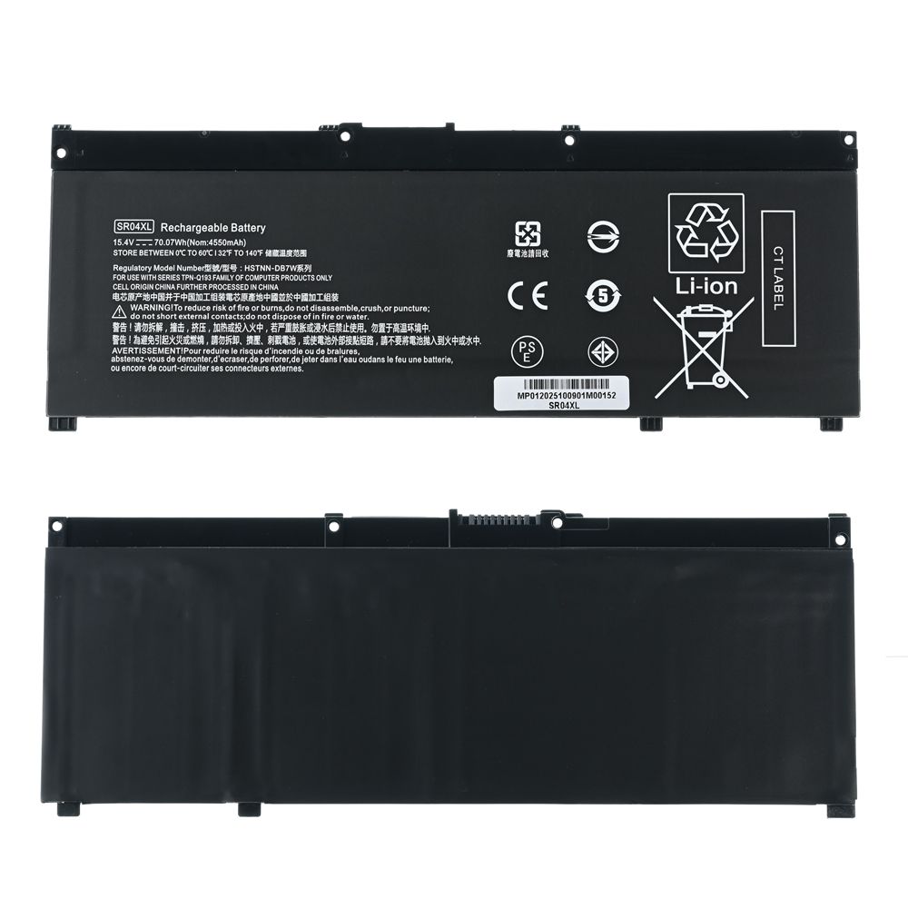 Baterija za Laptop HP Gaming Pavilion 15-CX serija SR04XL HQ2200 B