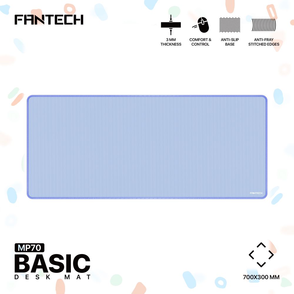 Podloga za mis Fantech MP70 Deskmat plavi