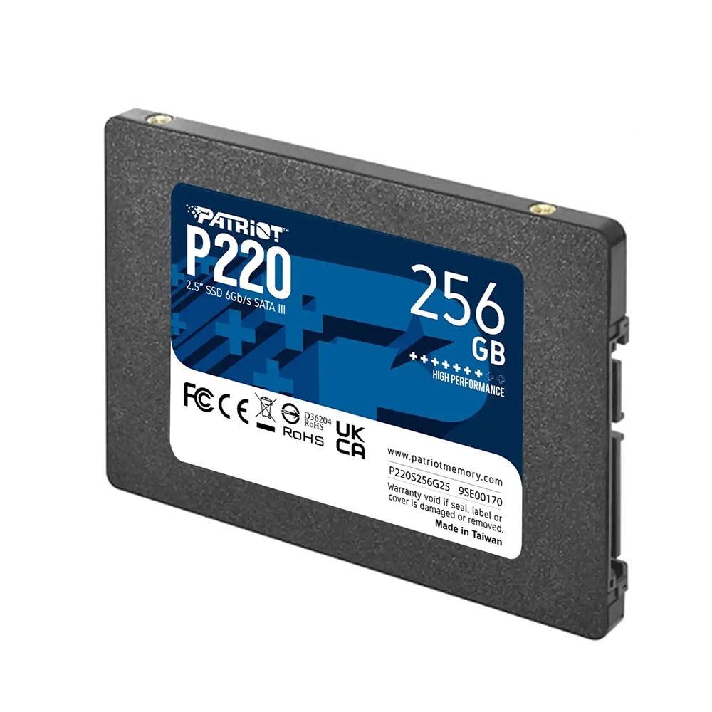 SSD 2.5 SATA3 256GB Patriot P220 550MBs/490MBs P220S256G25