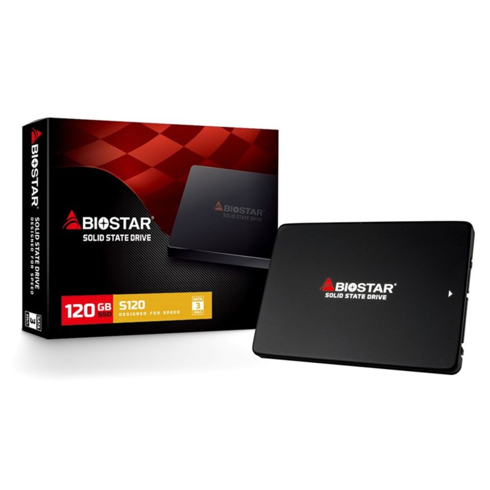 SSD 2.5 SATA3 120GB Biostar 550MBs/440MBs S120