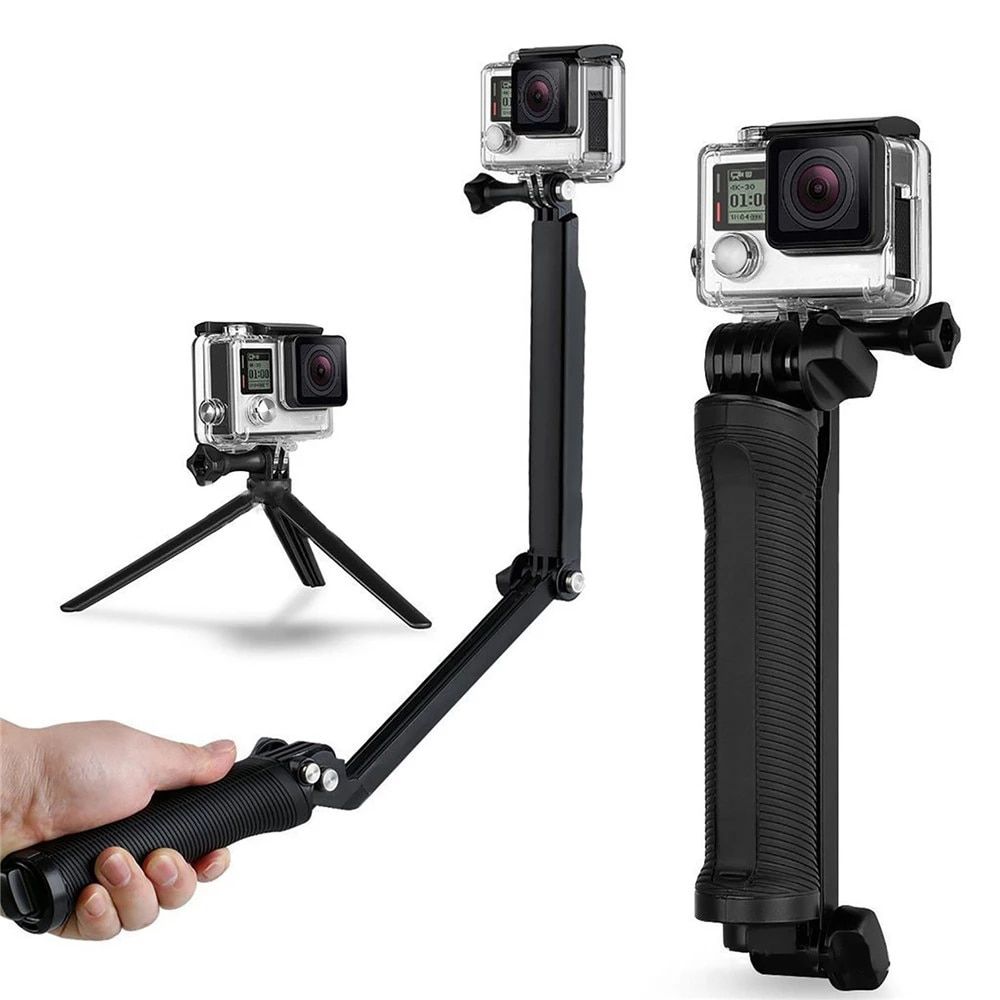 Nosac X-119 multifunkcionalni selfie stick za akcione kamere crni