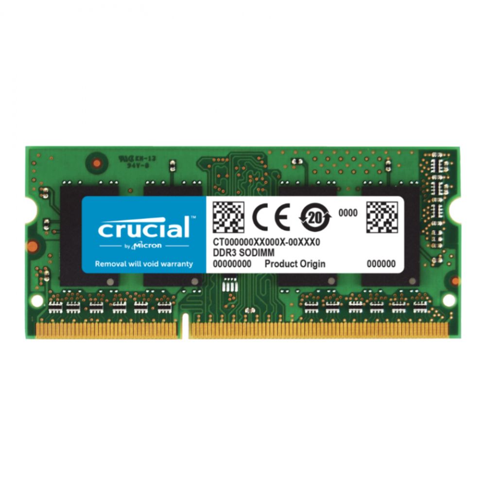 Memorija SODIMM DDR3 4GB 1600MHz CRUCIAL CT51264BF160BJ 1,35V