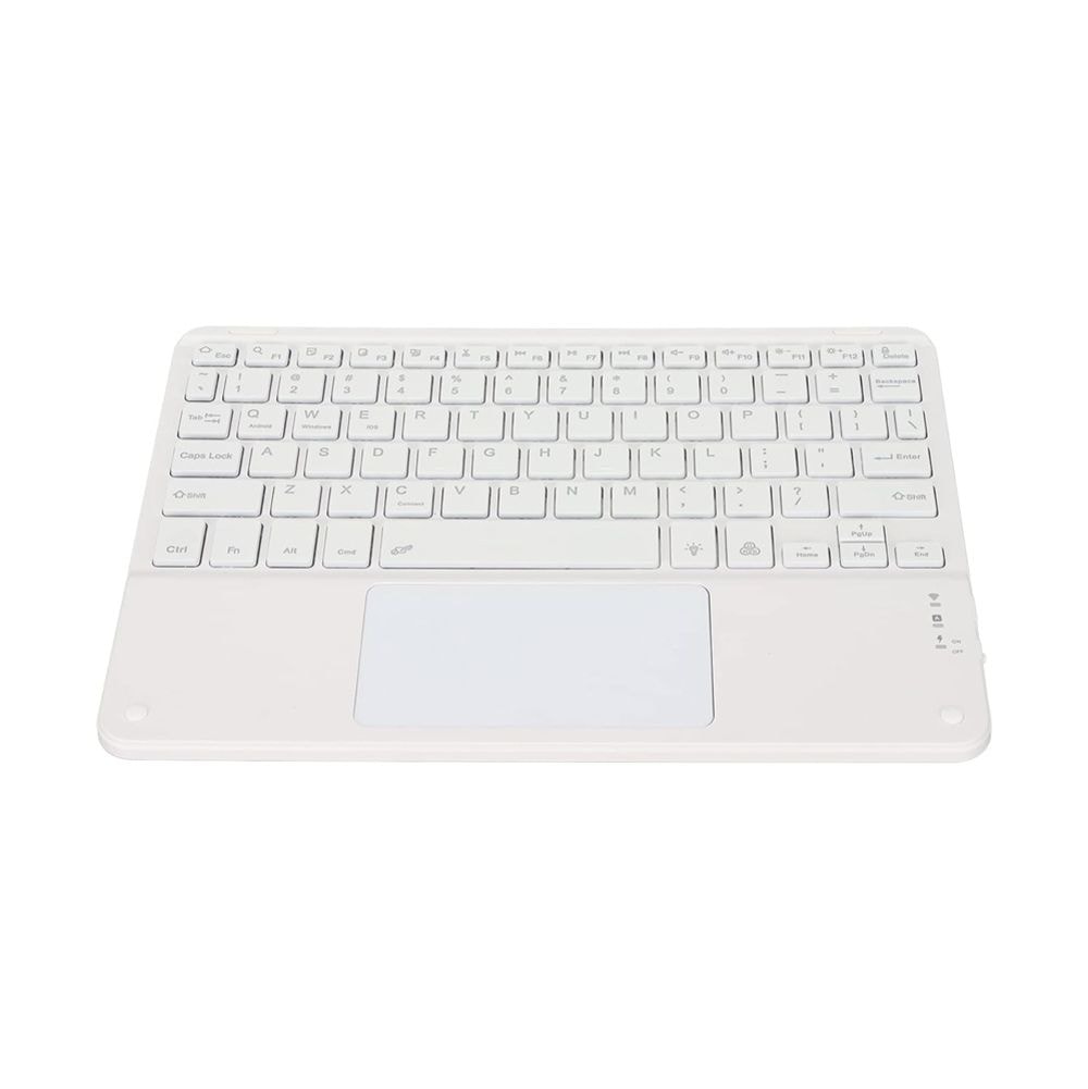 Tastatura Coteci Universal 64015 Wireless touchpad bela