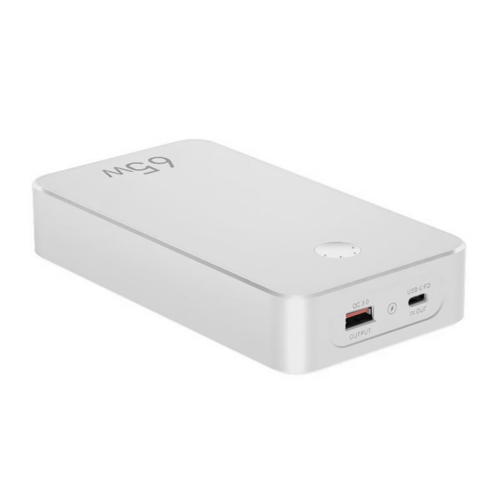 Power bank za laptop Libower LP-P5 65W 18000mAh fast charger beli