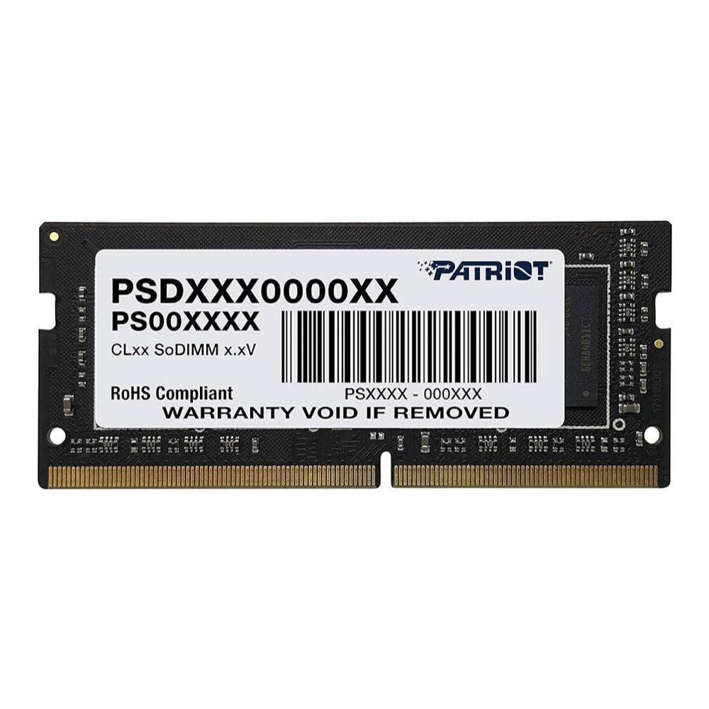 Memorija SODIMM DDR4 8GB 3200MHz Patriot Signature Single Channel PSD48G32002S