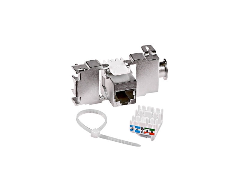 MAXPRO LINE Modul RJ45, Cat.6, FTP, Keystone, 050
