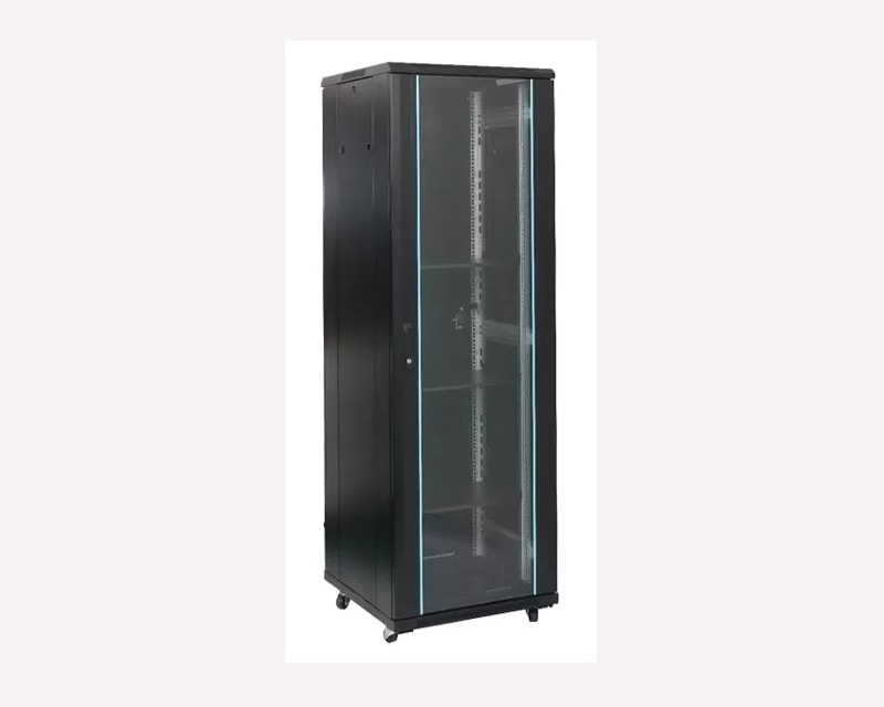 MAXPRO LINE Rack orman samostojeći, 47U, 800x1000, staklena vrata (pakovanje od 5 kutija)