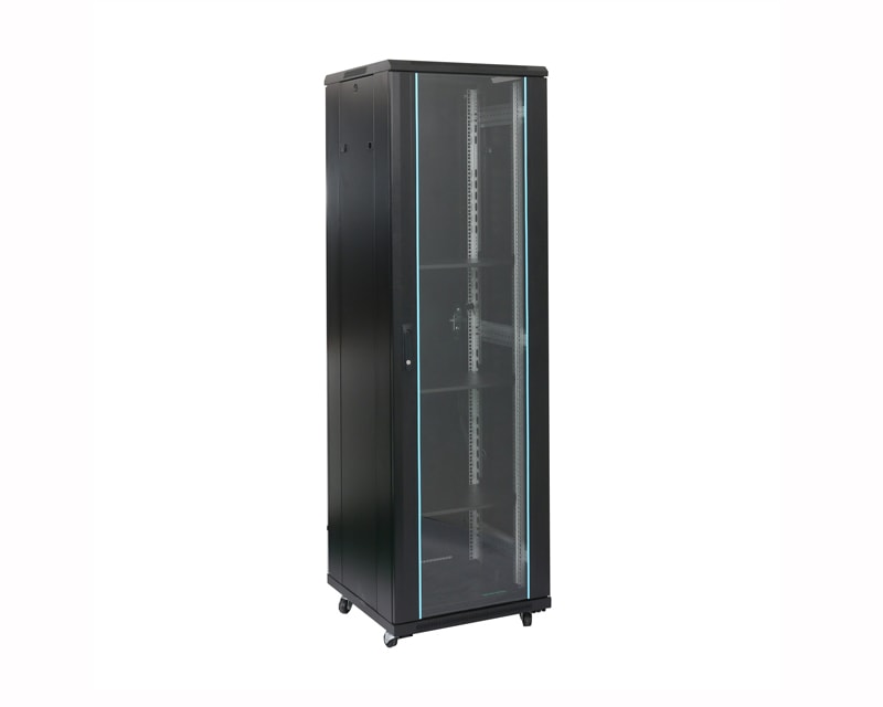 MAXPRO LINE Rack orman samostojeći, 32U, 600x800, staklena vrata (pakovanje od 3 kutije)