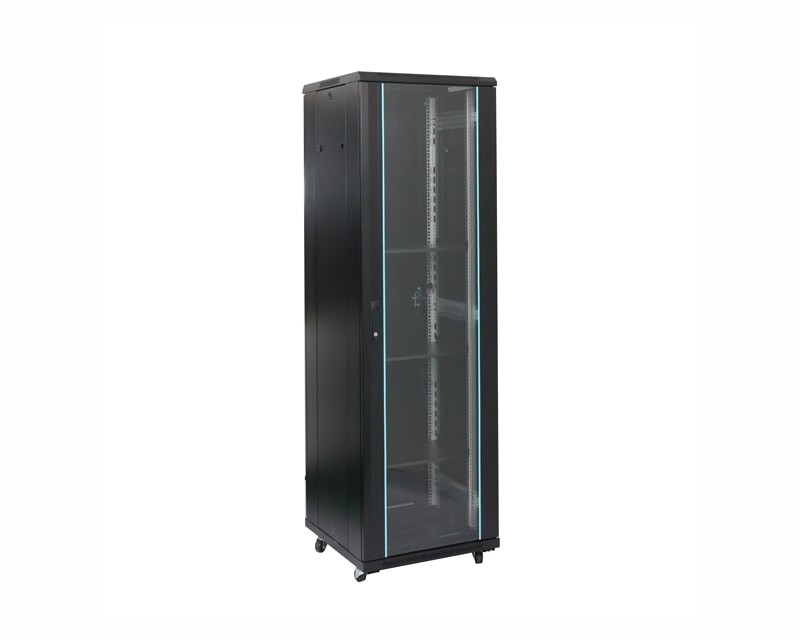 MAXPRO LINE Rack orman samostojeći, 22U, 600x600, perforirana vrata (pakovanje od 3 kutija)