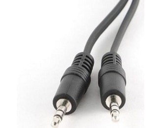 E-GREEN Kabl audio 3.5mm - 3.5mm M/M 5m crni