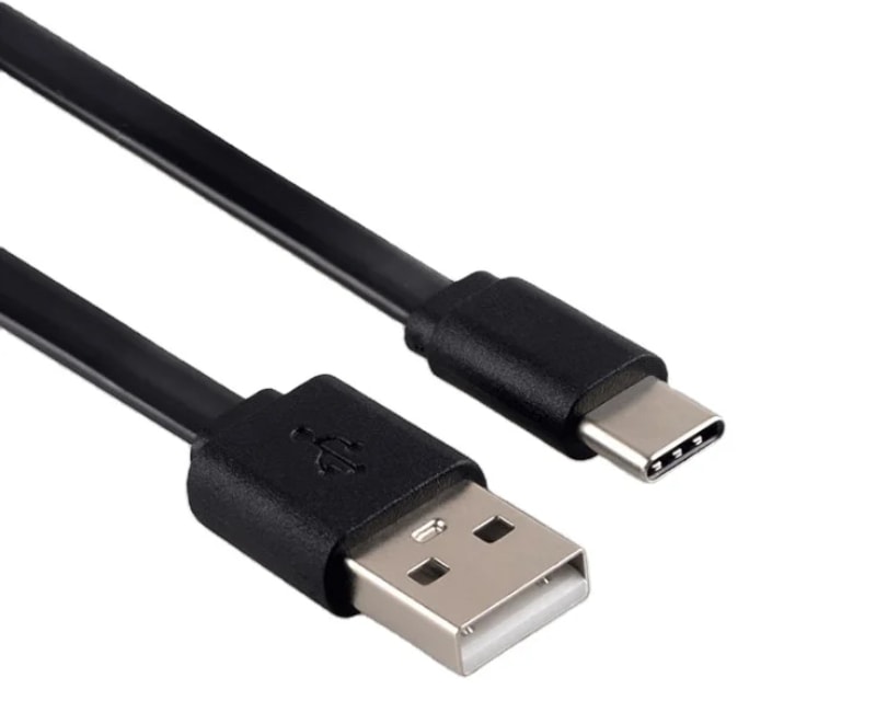 E-GREEN Kabl 2.0 USB A - USB 3.1 tip C M/M 5A, 2m, za brzo punjenje, crni