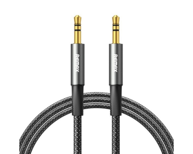 REMAX AUX Audio kabl 3,5mm na 3,5mm 1.2m, crni