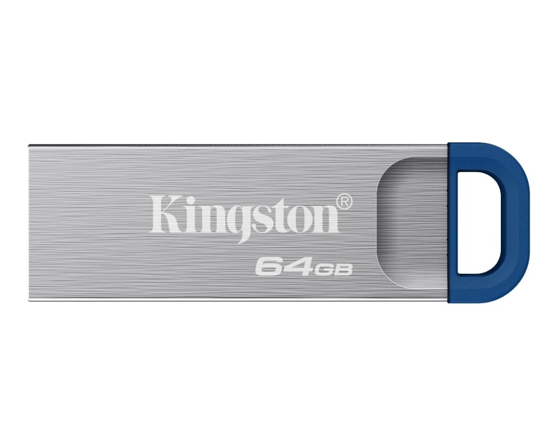 KINGSTON 64GB DataTraveler Kyson G2 USB 3.2 flash DTKNG2/64GB sivi