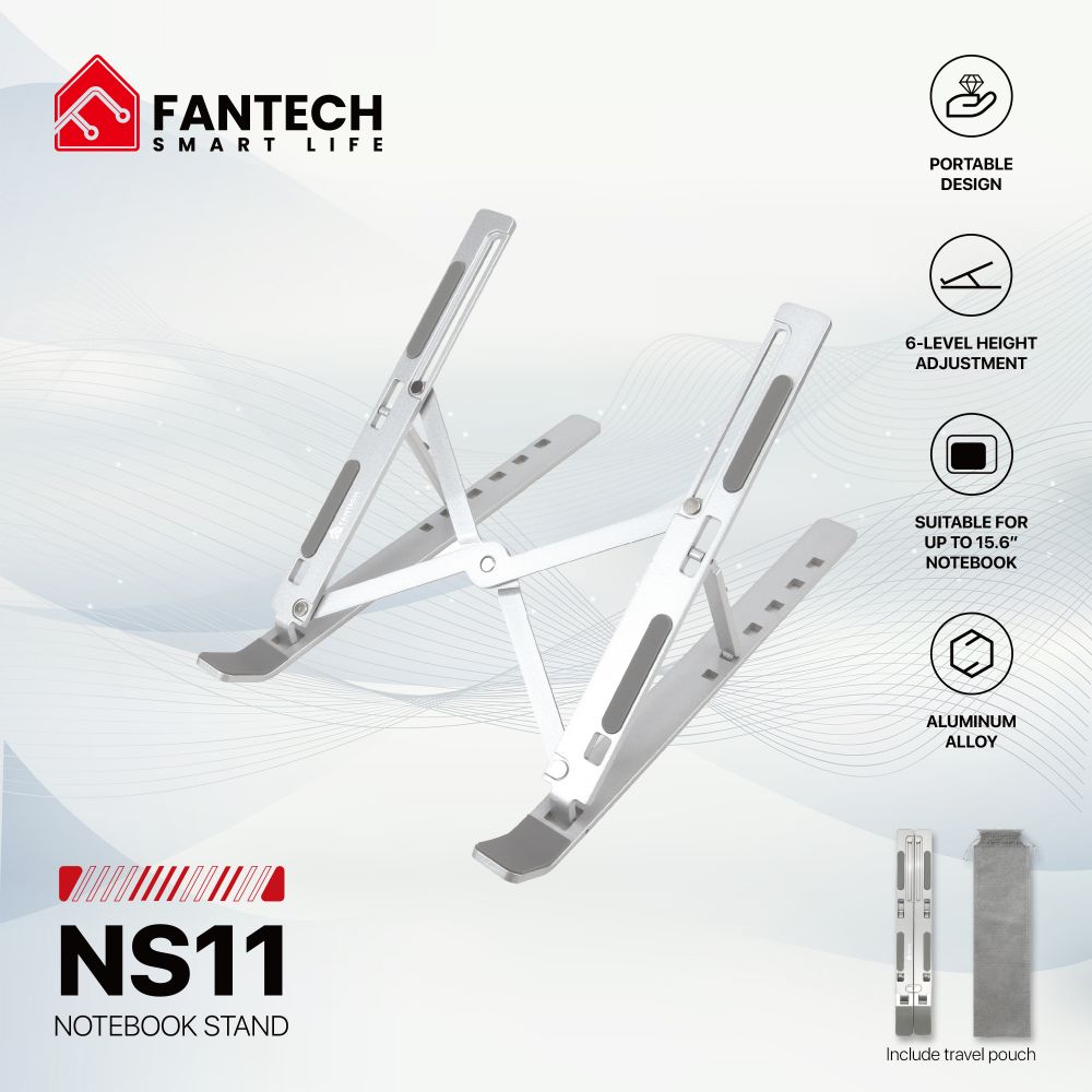 Laptop stalak Fantech NS11 srebrni