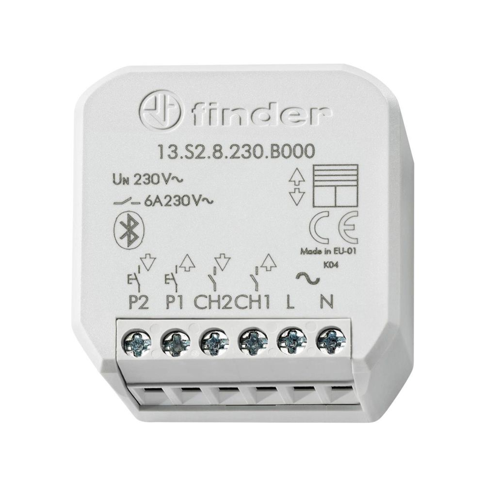 Aktuator za roletne Bluetooth, 2NO/6A, 230VAC, 13.S2.8.230.B000