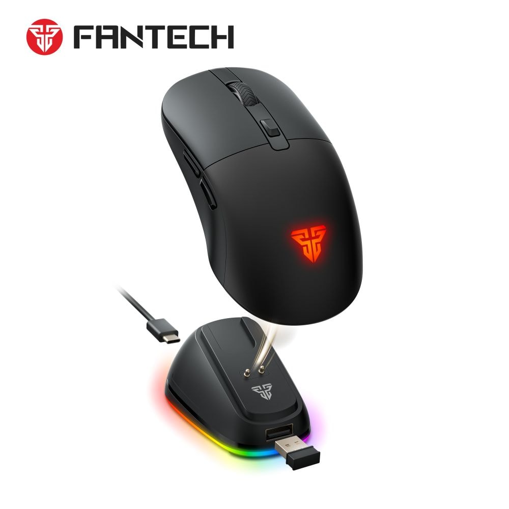 Mis Wireless Gaming Fantech WG9RD Kanata crni
