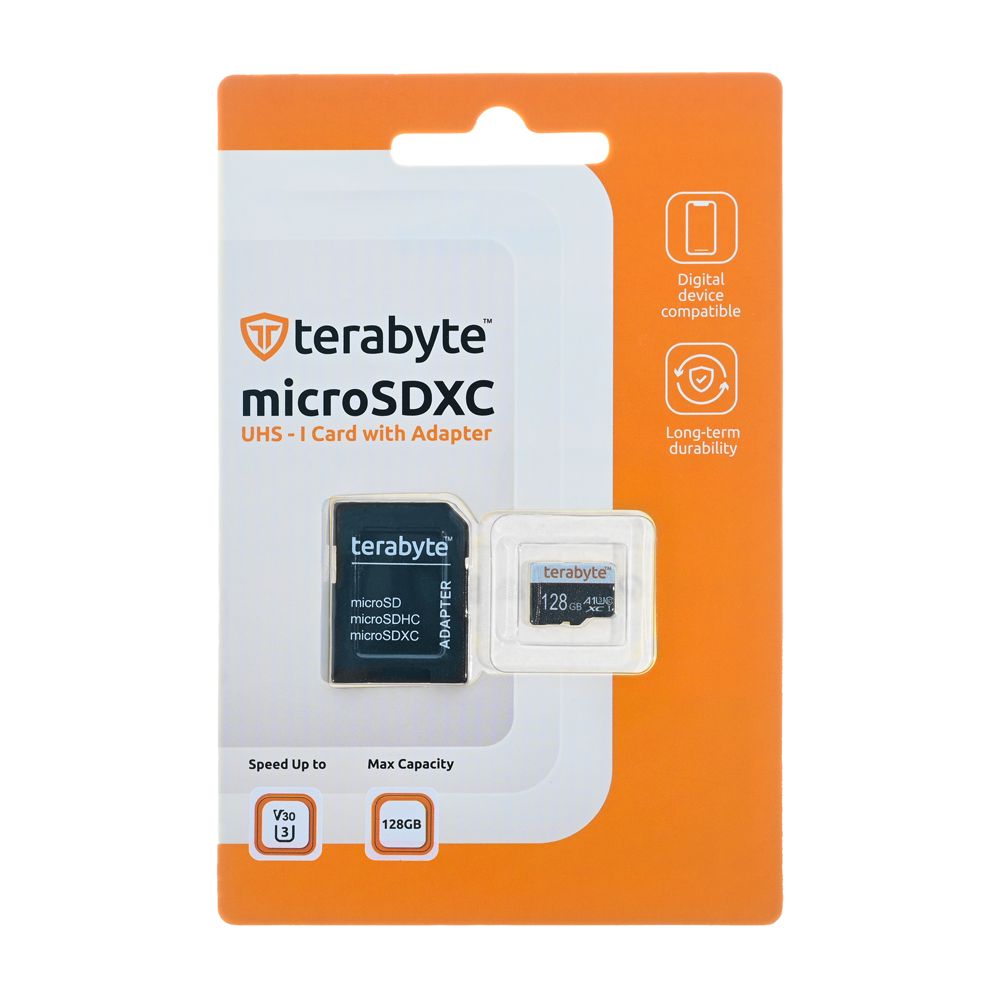 Mem. Kartica Terabyte SDHC 128GB Extreme PRO 2K UHD V30 sa adapterom ZJ CN