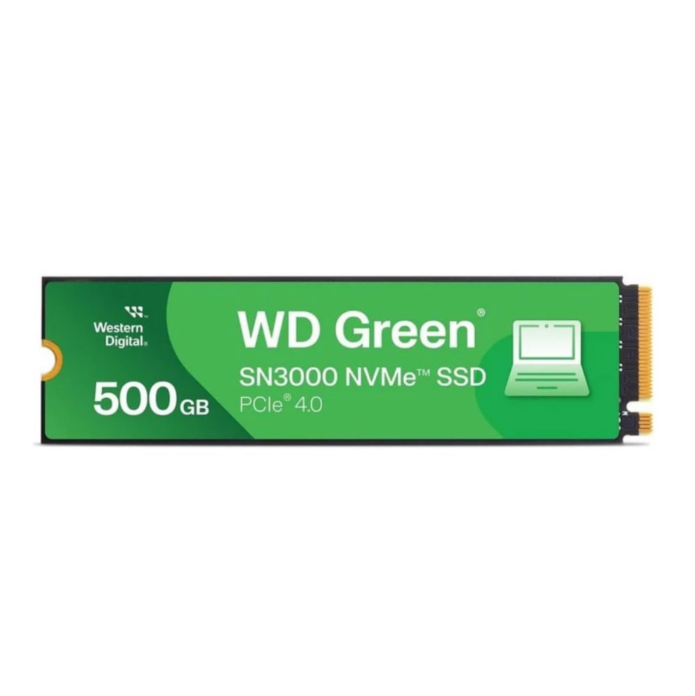 SSD M.2 NVMe 500GB WD Green 5000MBs/4100MBS SN3000
