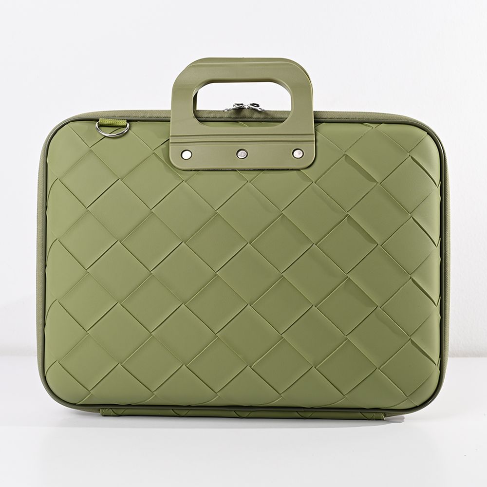 "Torba za laptop Fashion Intrecciato 16"" zelena"