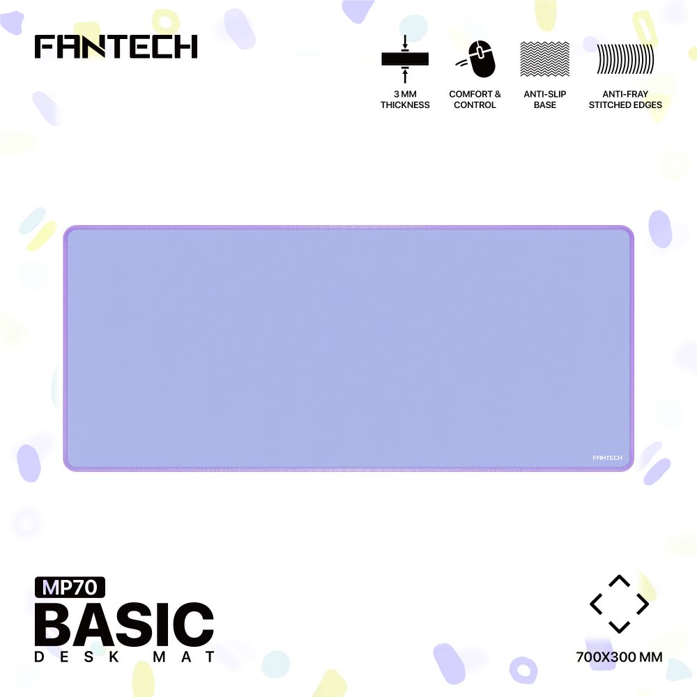 Podloga za mis Fantech MP70 Deskmat ljubicati