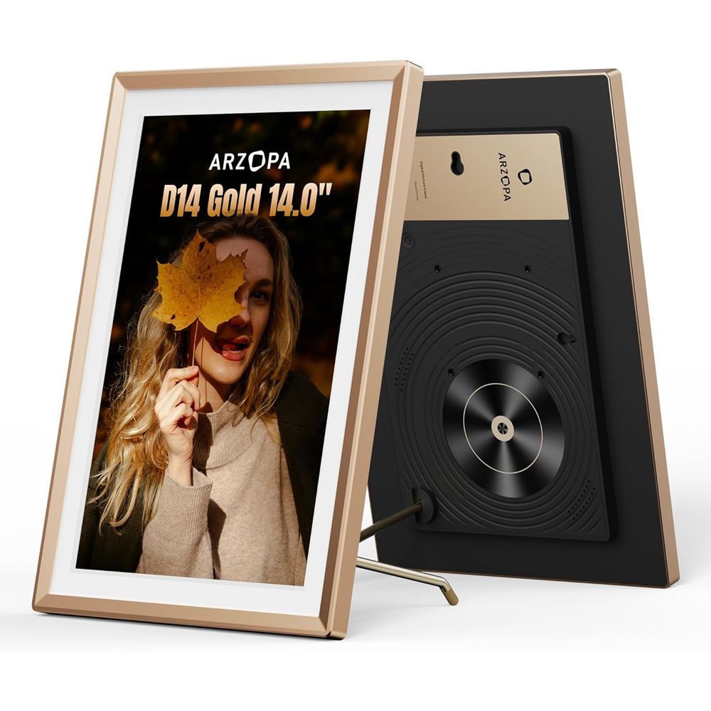 Digitalni foto ram Arzopa 14 inch Gold Metal 32GB